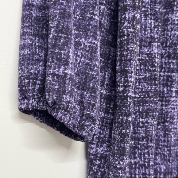 Michael Kors Printed Blouse Purple - Picture 3 of 5